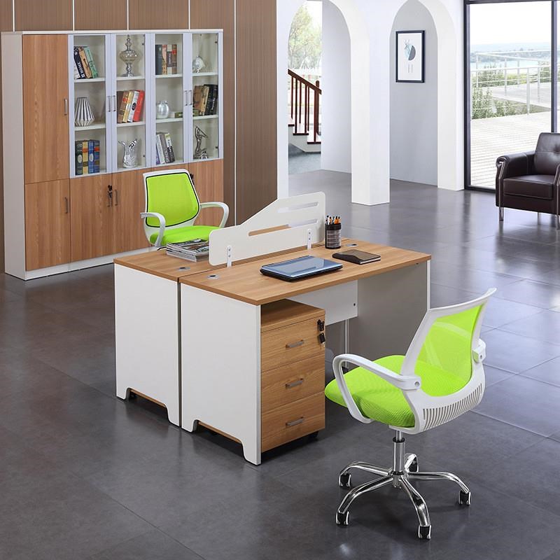 家具厂四人位组合屏风工位办公桌 办公室简约办公卡座职员办公桌