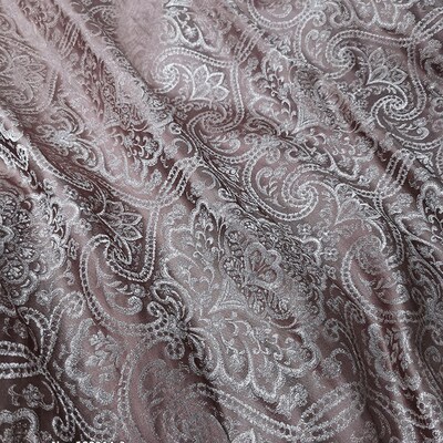 窗帘面料布料100364松果花6色可选