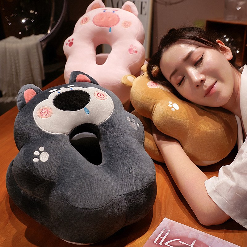 午睡枕趴睡枕小学生午休枕头儿童教室桌上睡觉午睡神器趴趴枕抱枕