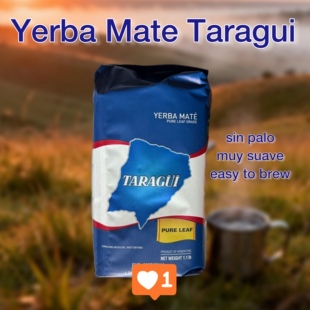 YERBA MATE TARAGUI sin palo easy to brew SUAVE500g柔和马黛茶
