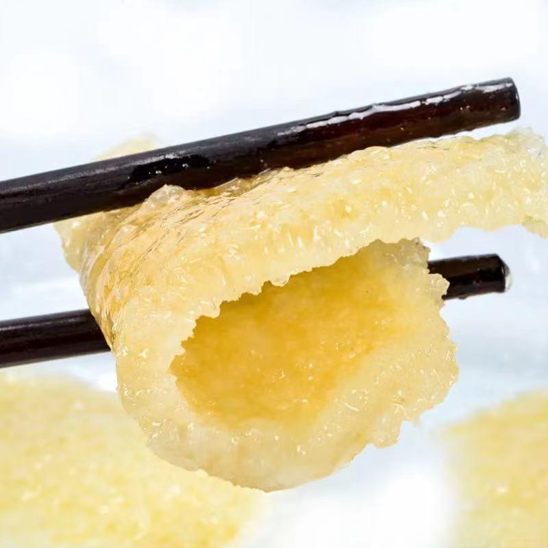 上海特产国明三林塘肉皮油炸猪皮肚500克油发猪皮猪肉响皮旗舰店