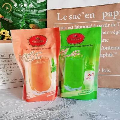 3袋包邮 泰国手标奶茶泰式3合1速溶 711奶茶饮品100g泰国红奶茶冲