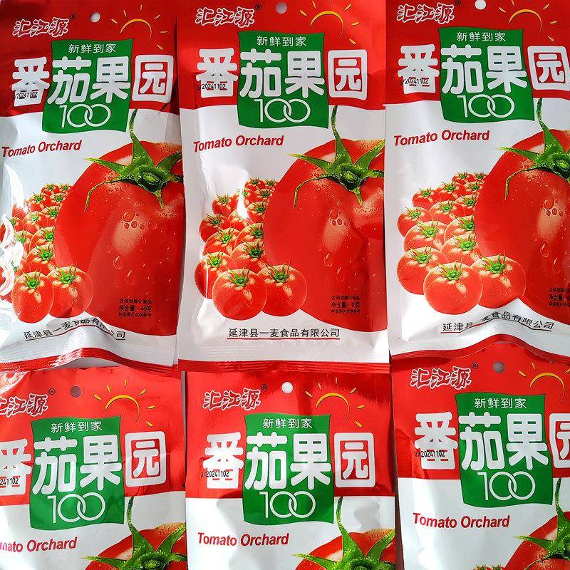 萌雨番茄果园30克番茄味薯片8090后怀旧膨化休闲 零食