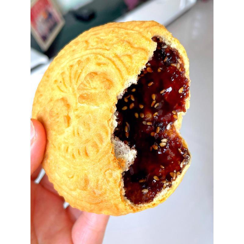 山西空壳月饼空心月饼脆皮月饼空壳饼红糖芝麻花生五仁月饼中秋送