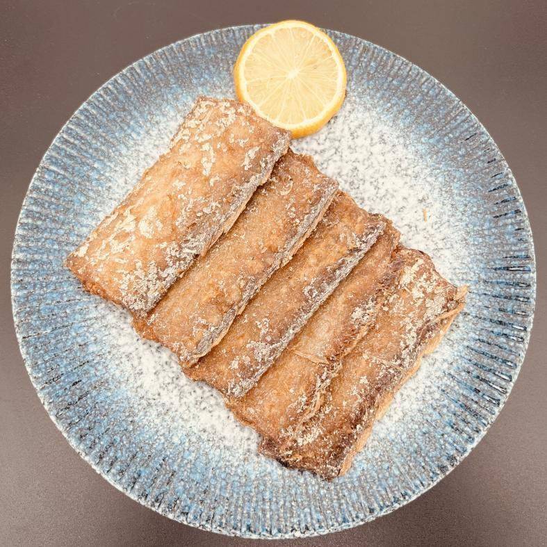 舟山特产海鲜零食现炸熏鱼糖醋味带鱼中段即食香酥鱼干鱼肉肥厚