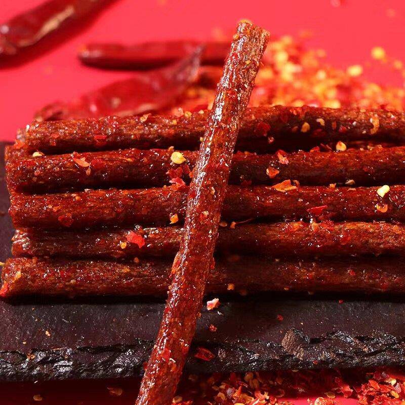 鸽鸽死神辣条超级变态辣网红零食魔鬼辣椒超辣辣条小面筋巨辣挑战