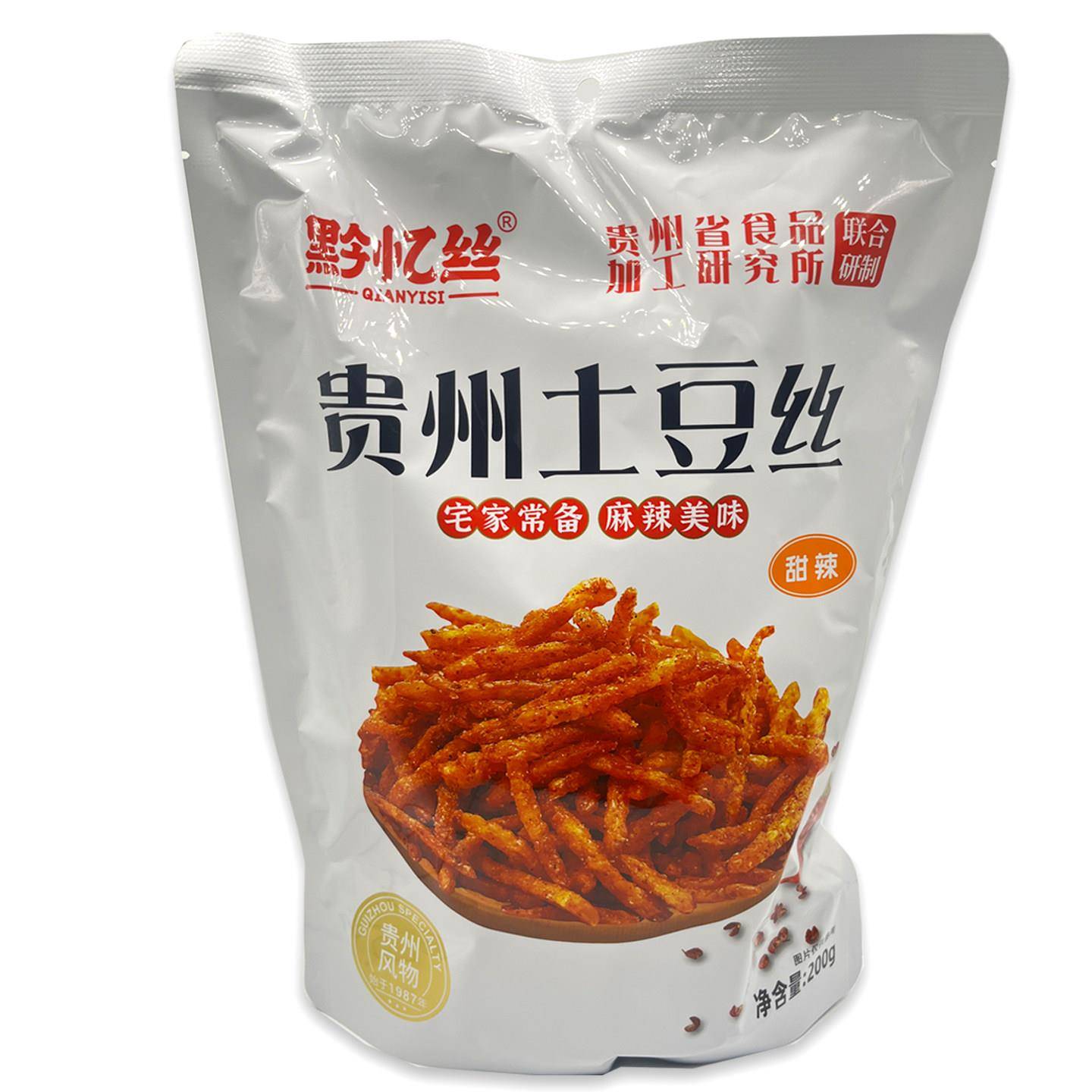 贵州特产黔忆丝麻辣土豆丝豆干 干丝洋芋丝杏鲍菇麻辣丝网红零食