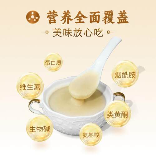 巧农婆莲子百合山药粉粗粮营养代餐粉古法健康食品原味冲泡即食