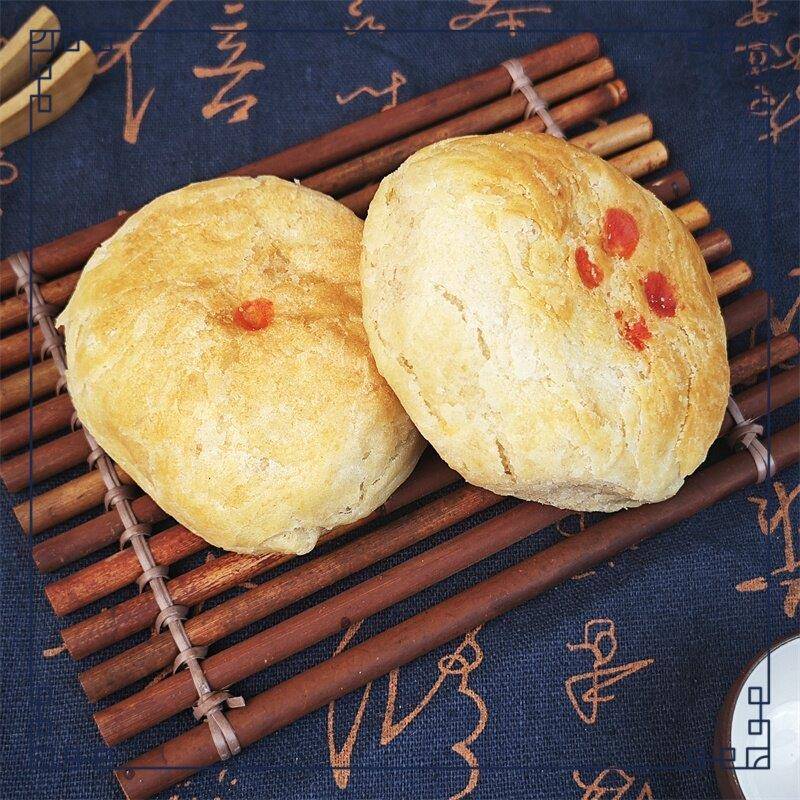 天津特色小吃夹馅烧饼多口味特色网红抖音早餐早点当天出炉7个