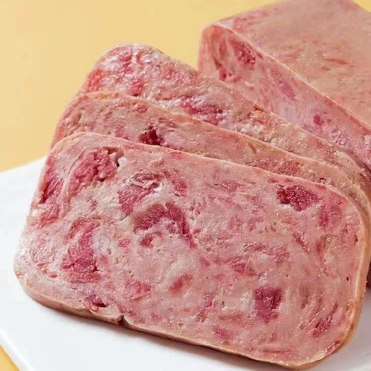 牛肉午餐肉罐头速食火锅食材开罐即食肉制品熟食早餐露营火腿牛肉