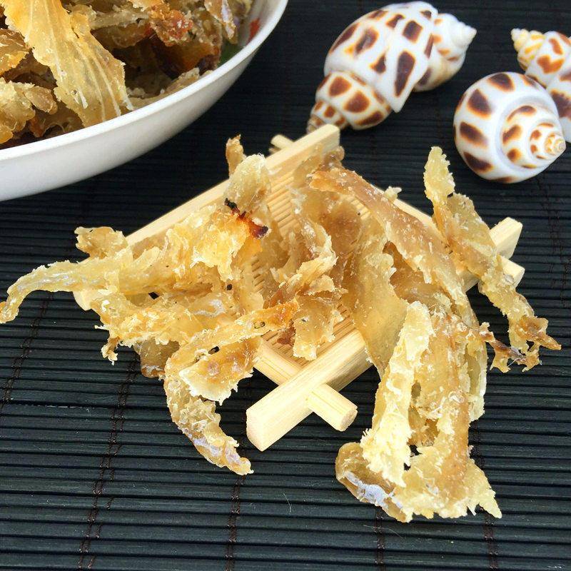 烤鱼肉500g鱼片干烤鱼片即食网红休闲办公室碳烤海味海鲜类小零食