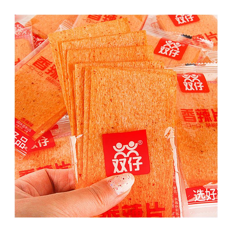正宗香辣片辣条面面筋大