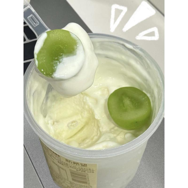 新希望活酸奶轻食品杯绿色茉莉荔枝发酵牛奶百香果流行珠酸奶果味