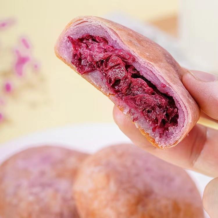 东焙花饼云南特色玫瑰饼散装多味面点小吃休闲小吃