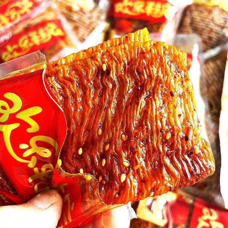江西辣典欢乐鞋底辣片条豆皮麻辣零食豆干 干老式80后怀旧休闲 小
