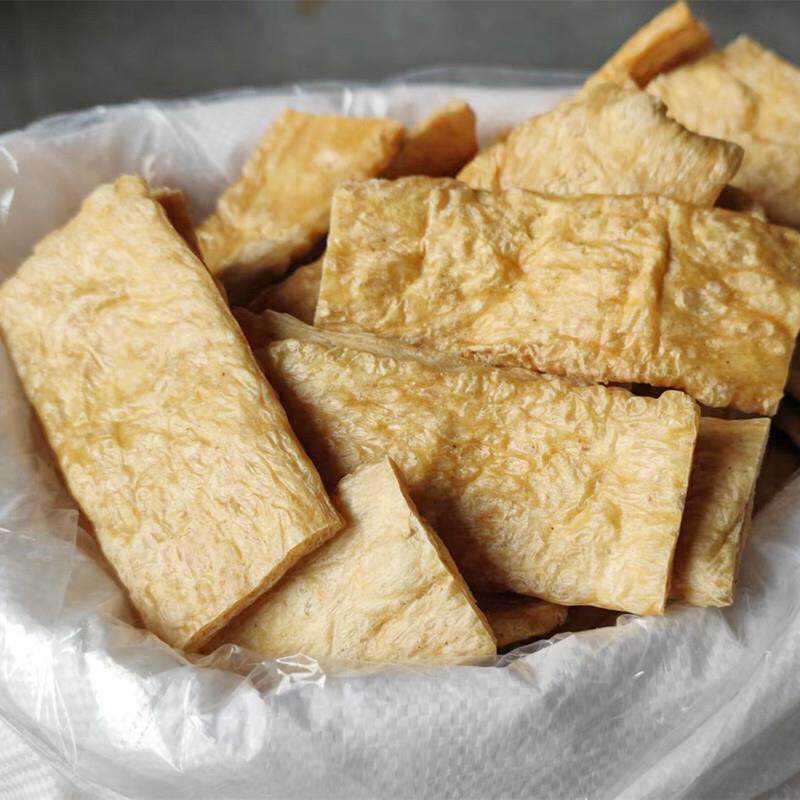 新货大豆蛋白肉散装豆干豆皮人造肉山东炸串卤味豆制品干货麻