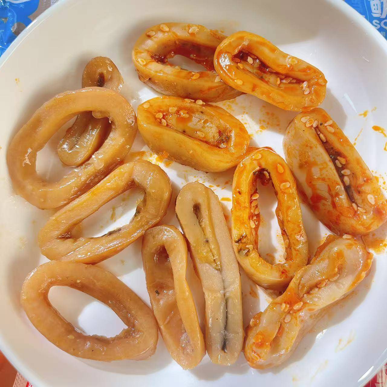 水一方鱿鱼圈原味辣味大连特产海味零食独立小包装即食鱿鱼零食