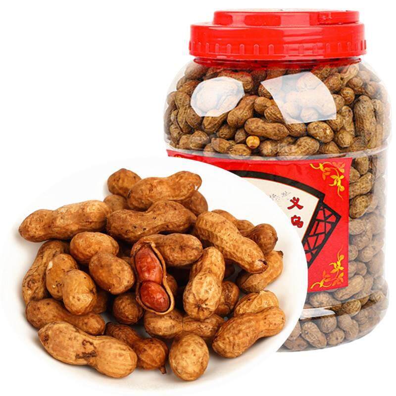 义乌红糖花生糖果焦糖味石头花生带壳糖炒花生土产坚果孕妇零食