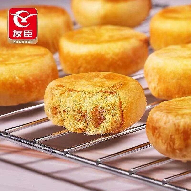 友臣肉松饼散装500g早餐面 面包网红同款办公休闲 解馋零食小吃点