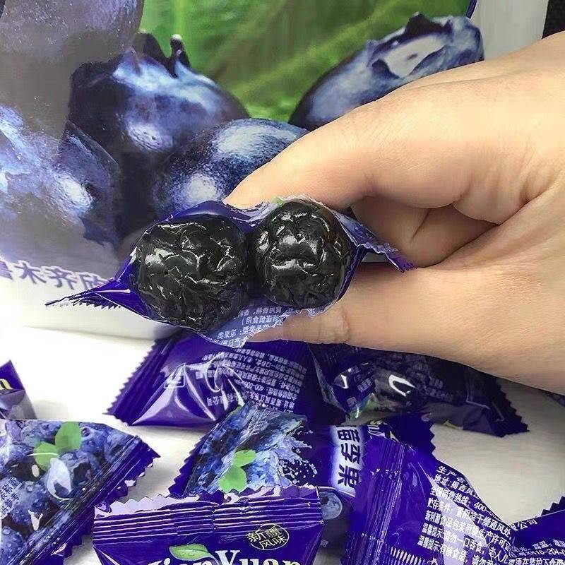 蓝莓味李果火车同款新疆伊犁长白山特产干果脯蜜饯梅子休闲小零食