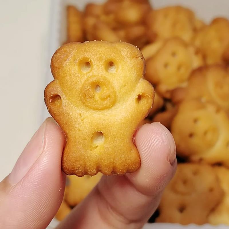 好吃点熊字饼手指饼干10包卡通饼干小零食吃货解馋散装休闲零食品