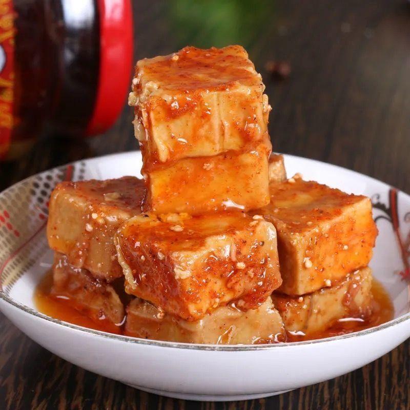 老干妈红油腐乳260g*2玻璃瓶火锅蘸料微辣陶华碧贵州特产香辣腐乳