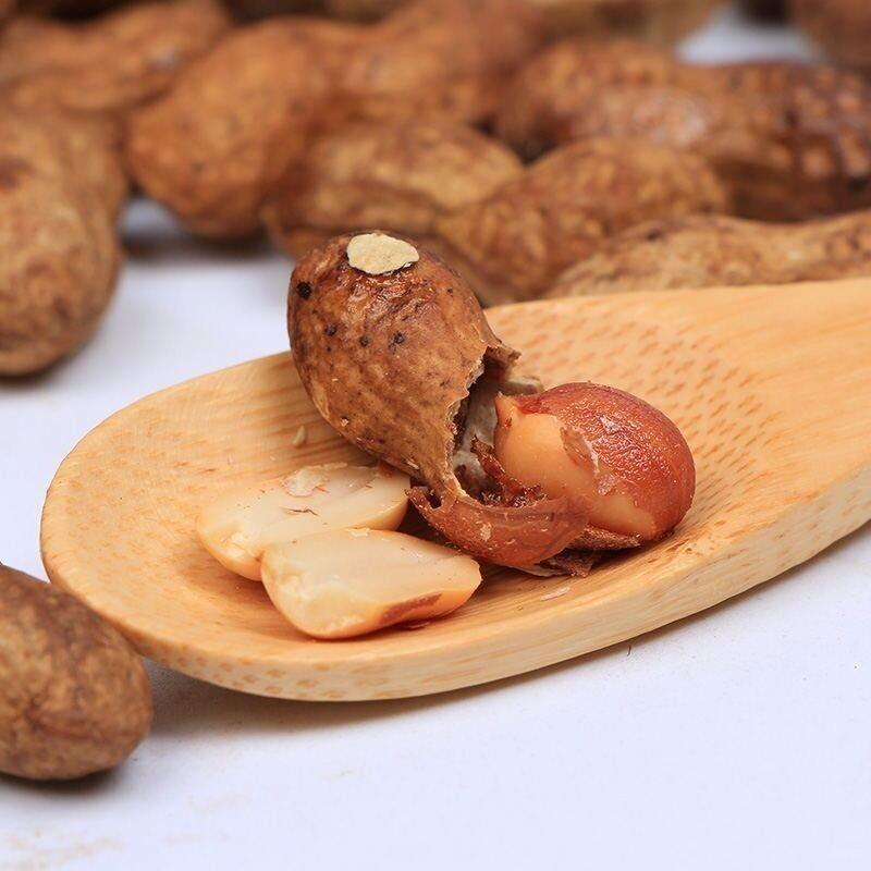 【无干燥剂】焦糖味小花生怪磕山核桃花生散装网红零食200g炒货