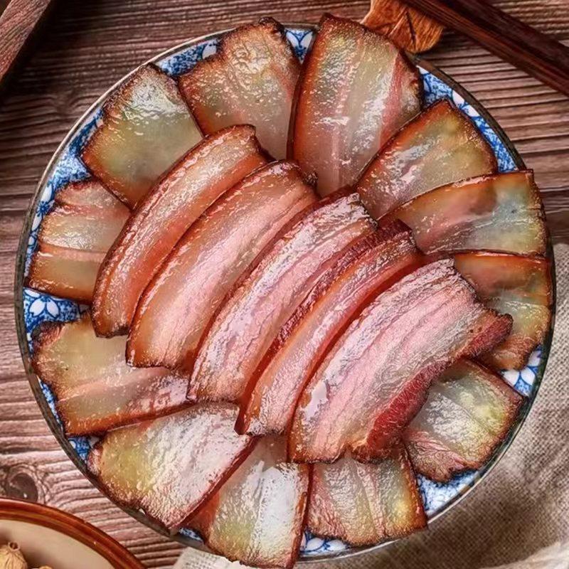 正宗腊肉四川特产农家烟熏