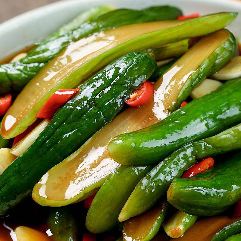 东北特产延边朝鲜族酸甜小黄瓜泡菜腌黄瓜地窖下饭菜榨菜酱菜即食
