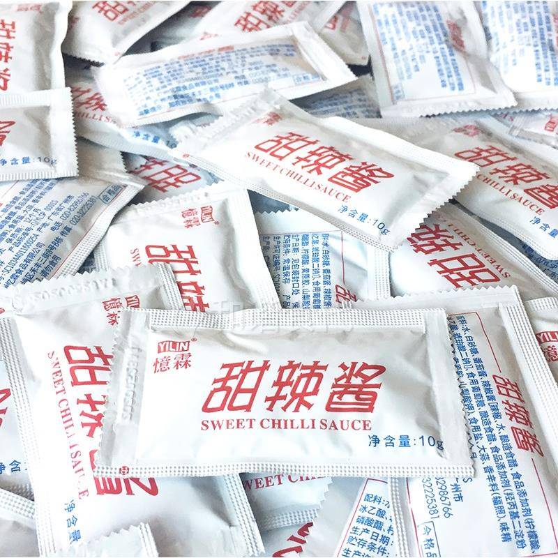 忆霖甜辣酱 100包 鸡块薯条鸡米花酱 炸鸡烧烤面包手抓饼外卖酱