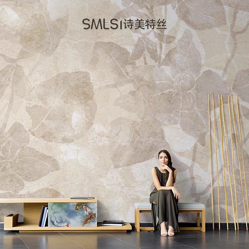 电视背景墙壁纸卧室沙发定制壁画