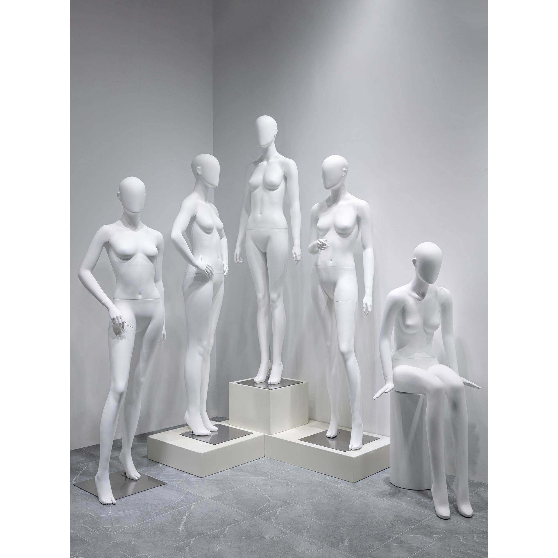 服装店半全身人体模特道具韩版女装橱窗人台展示架摄影婚纱人偶