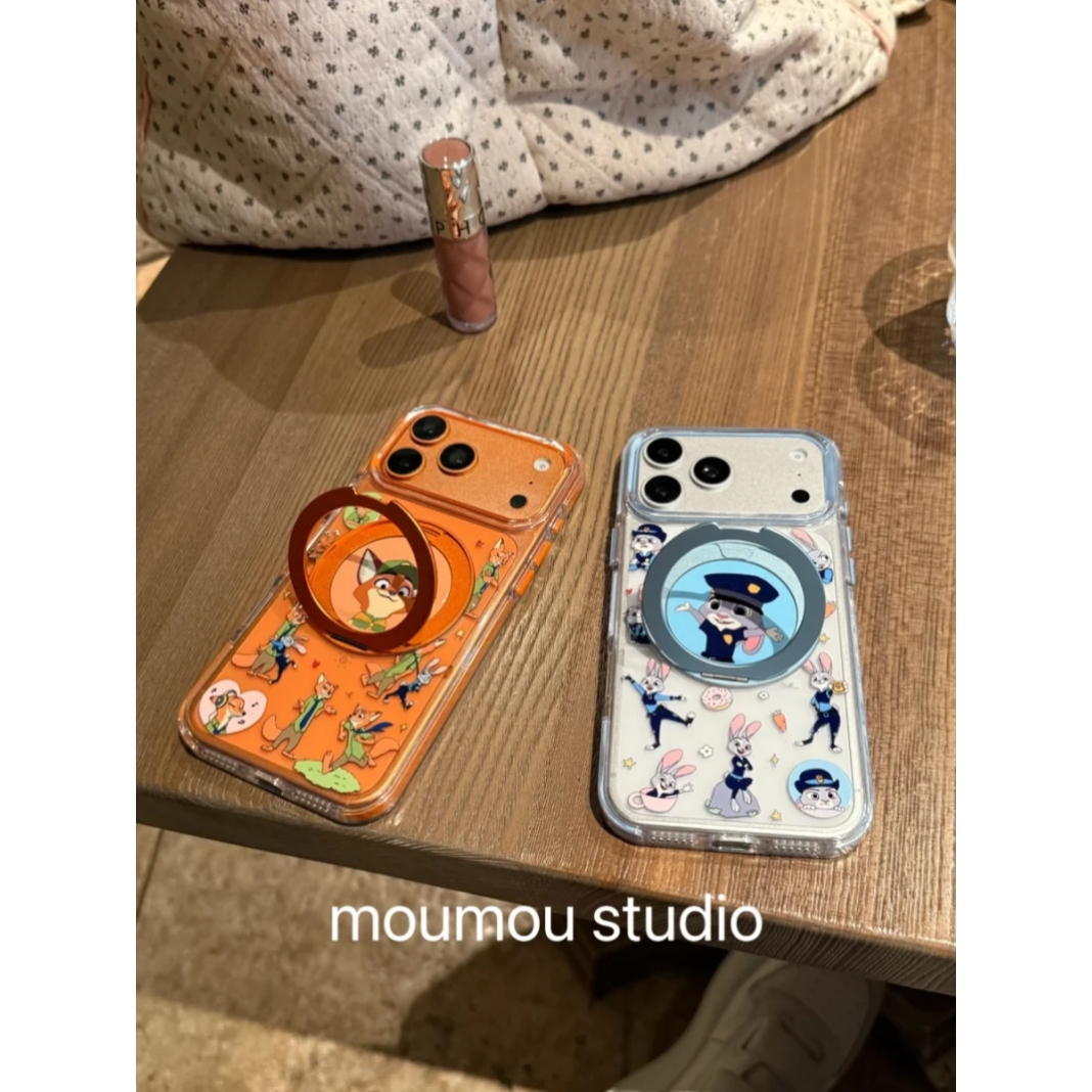 可爱ins卡通满屏朱迪尼克手机壳