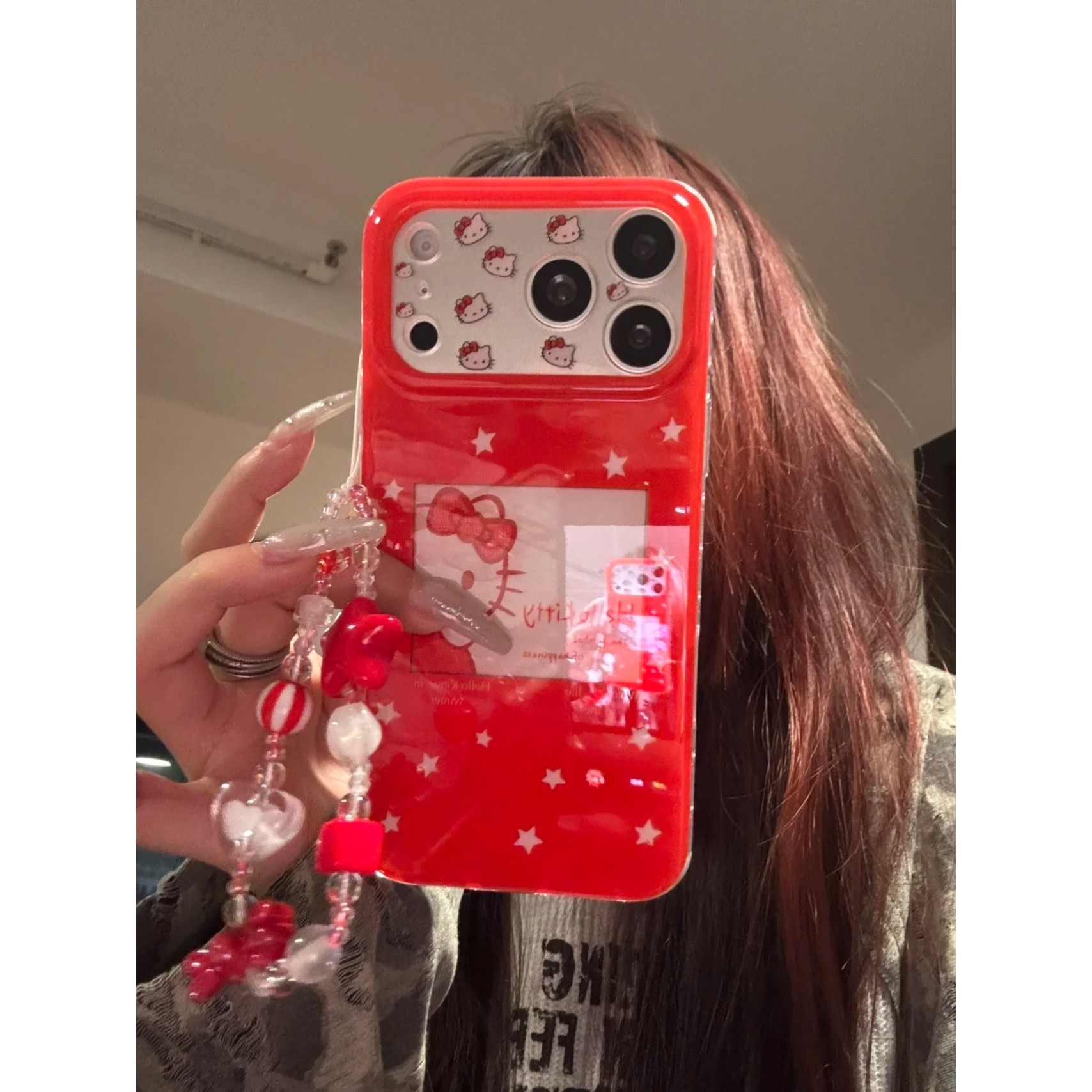 MOMOMOSTUDIOS韩系ins新年红星星KT猫链条适用iPhone17promax新款16pro苹果手机壳15pro双层14全包13防摔软壳,3C数码配件,手机保护套/壳,淘宝优惠券,粉丝福利购,淘宝优惠卷