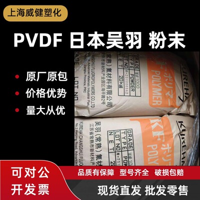 高纯度聚偏二氟乙烯 日本吴羽W#1100PVDF塑料粉末 耐高温氟塑料