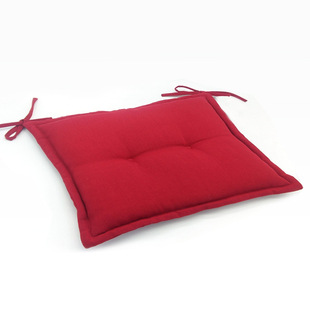 厂家 沙滩椅垫  防晒防泼水户外坐垫 方形海绵绑带垫办公椅