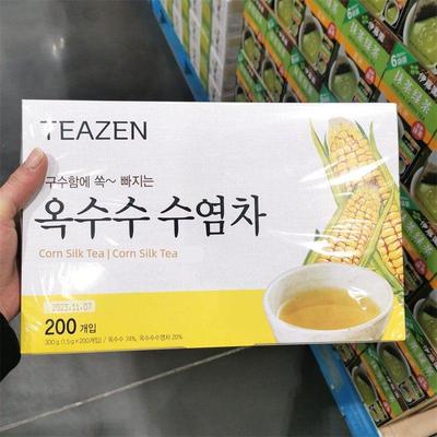 开市客代购 韩国进口TEAZEN 玉米须茶包1.5g*200包