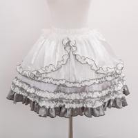 Metallic Angel original subculture silver-white hot diamond heavy industry Lolita dress JSK set in stock thumbnail 4