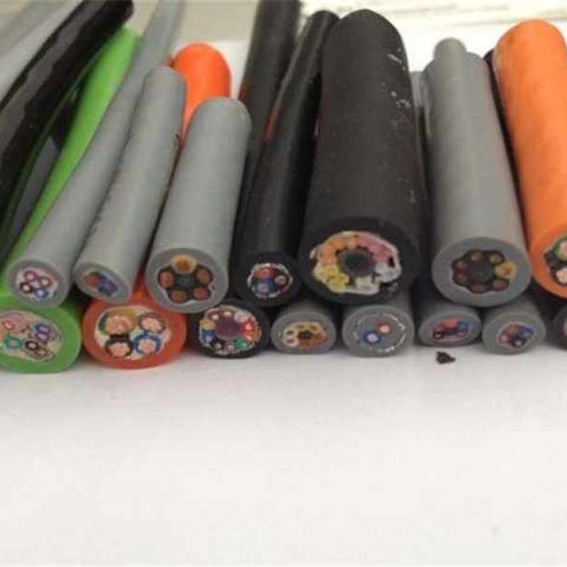 24*1.0高柔性拖链线 抗拉 耐弯曲电缆 耐油 耐高温 耐寒屏蔽讯号