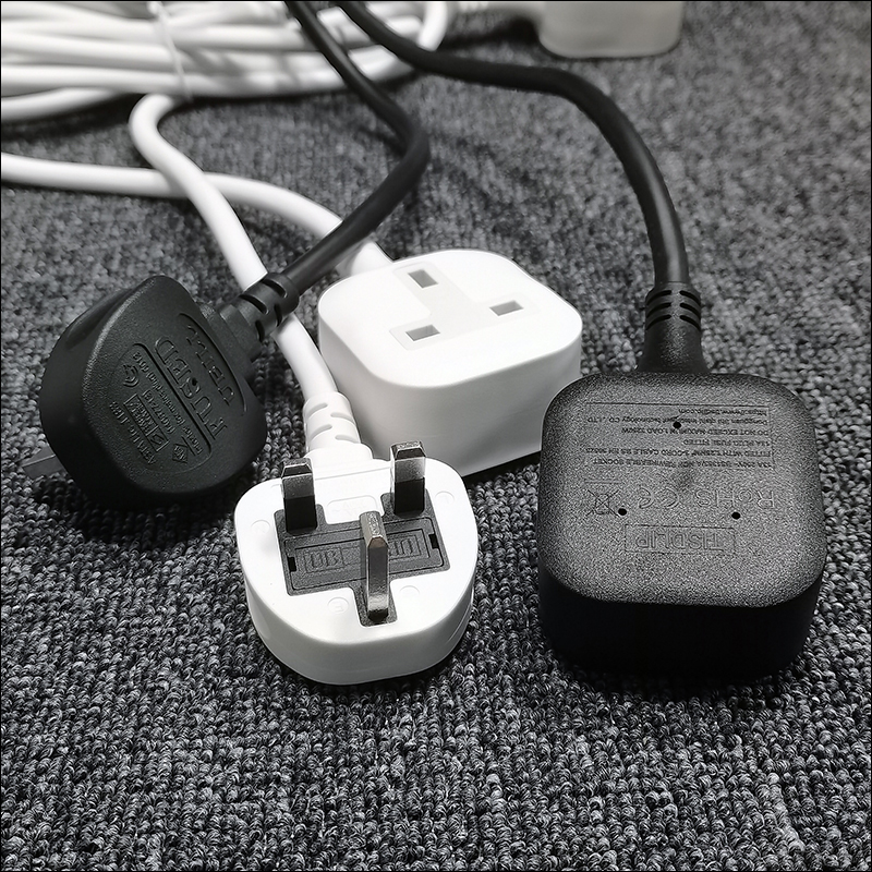 新款英规英标插座延长线地拖线香港版带线拖板电源防摔英式插头