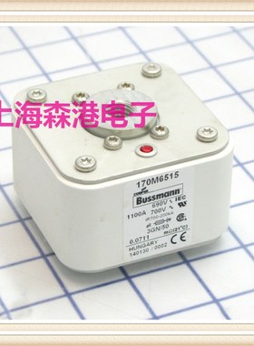 170M6515 690V 1100A低压熔断器 保险丝/底座