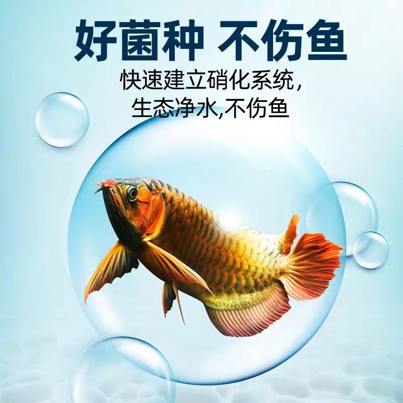 NO1浓浆活性硝化王水质稳定剂鱼缸净水剂养鱼龟培菌分解氨氮