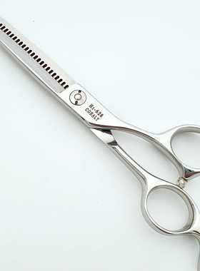 美发剪刀coolaa牙剪H1635 628削发剪6寸打薄剪子理发师去量剪刀