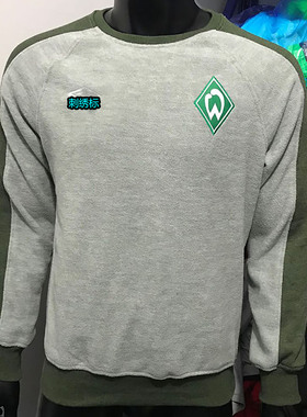 德甲云达不莱梅SV Werder Bremen男摇粒绒保暖透气套头大码卫衣