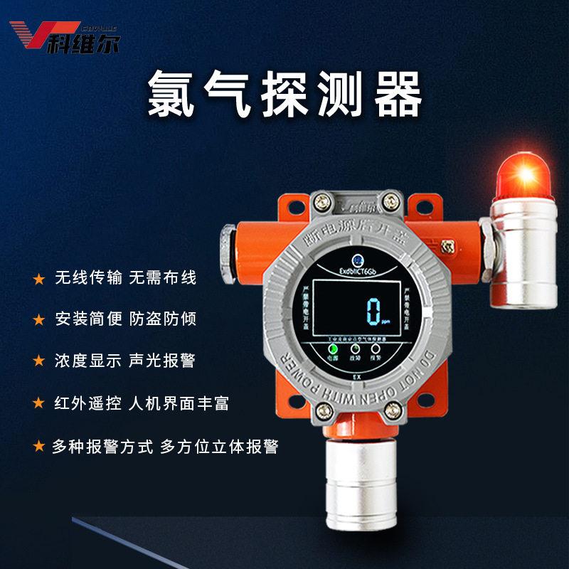 氯气CL2浓度报警器工业有毒有害气体探测器气体泄漏探测仪设计