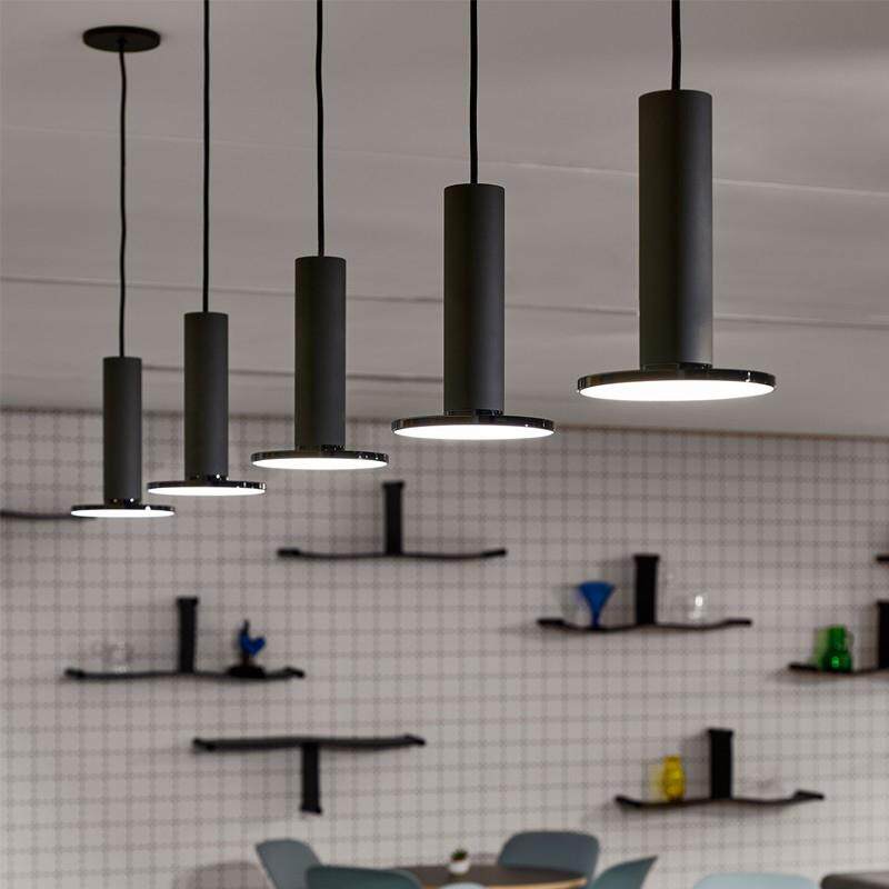 极简卧室床头小吊灯LED现代简约前台餐厅吧台铝材创意复式楼梯灯