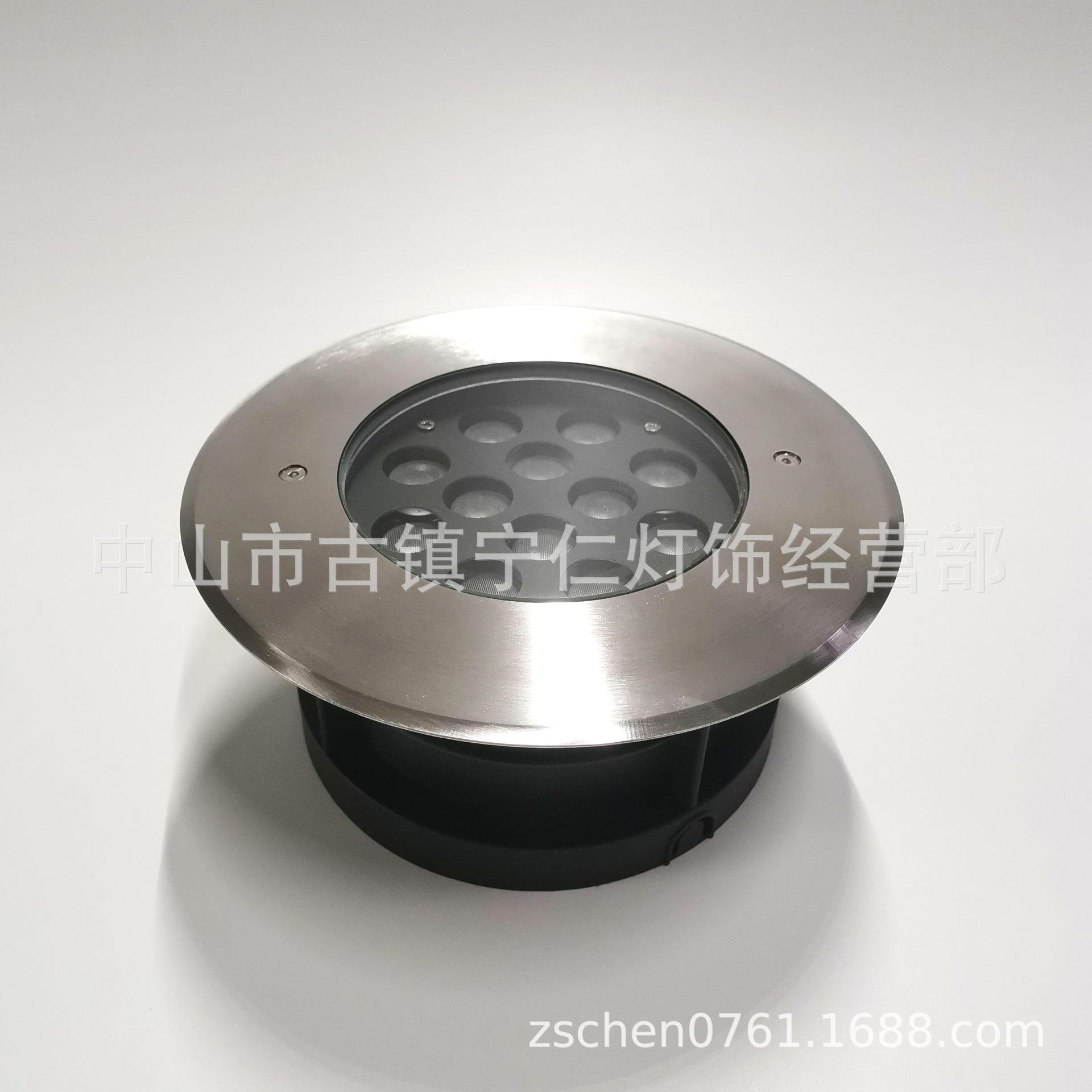 宁仁 180地埋灯 直径加大200 后置电源 9W12W埋地灯后驱 户外防水