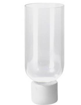 现代简约透明玻璃花器插花瓶摆件花艺干花样板房售楼处软装饰品