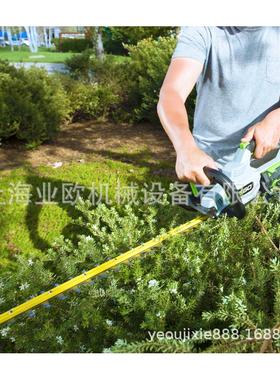 EGO HT2411双刃绿篱机 56V手持式篱笆修剪机 园林绿化重修机