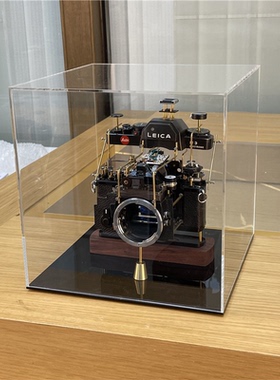 立体徕卡古董真机/立体空间相机/相机拆解/别墅样板间装饰摆件